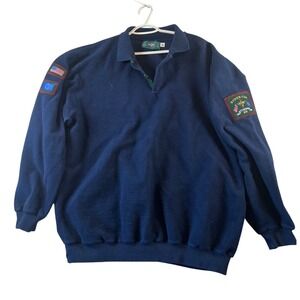 Ryder Cup Oak Hill Vintage 1995 Fleece Pullover XXL USA Europe Golf‎ 100% Cotton